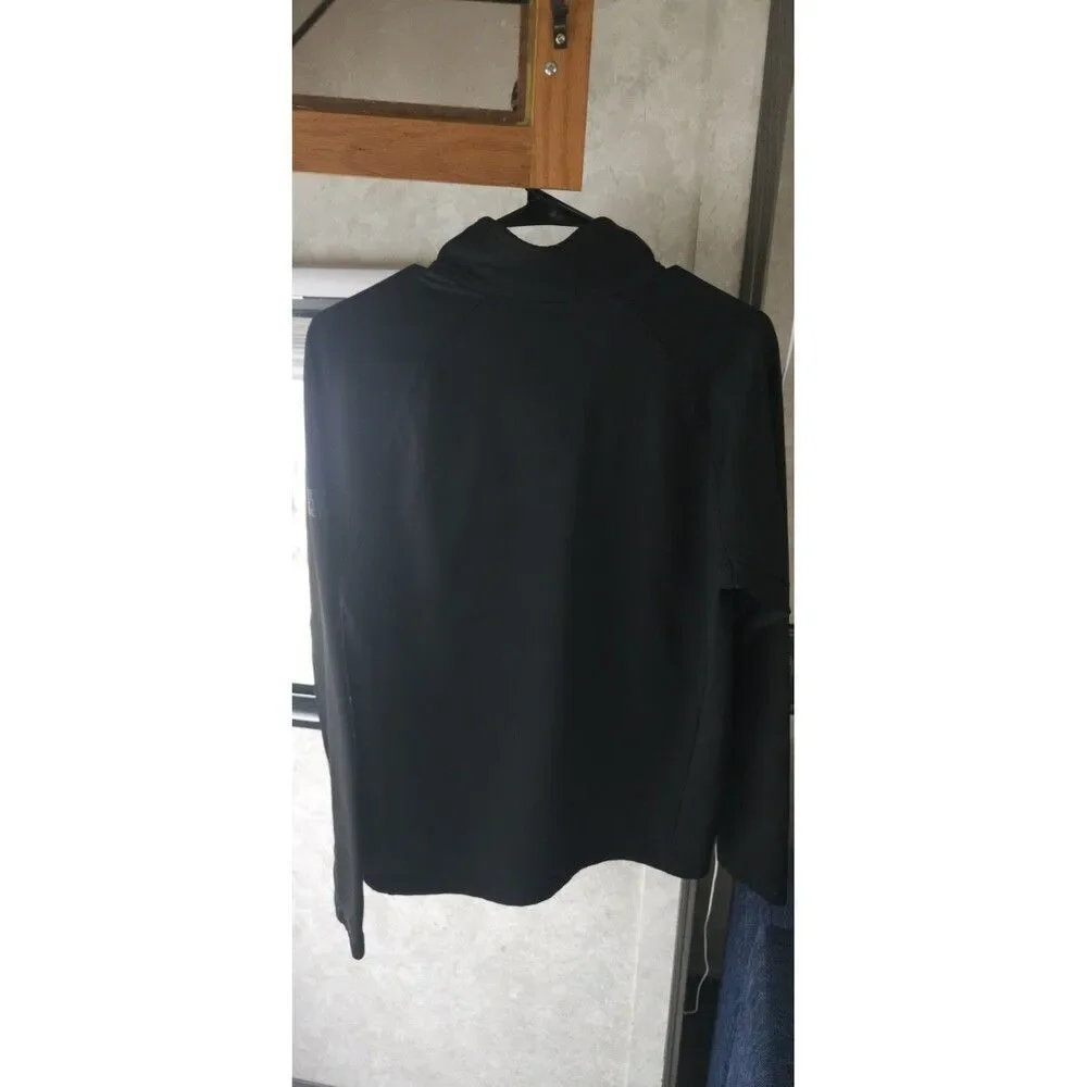 The North Face JB&A Softshell Full Zip Jacket Men’s Size M Black 100% Polyester